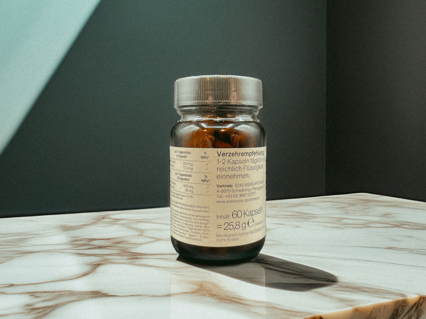 BerBerSan® Ashwagandha Kapseln | 30 Tage